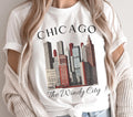 Chicago The Windy City Tshirt Gift Tee Graphic Tee – Premium Graphic · Top Pick For Any Outfit
