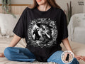 Cute Witchy Knitting TShirt Funny Craft Witch Knitting Tee Yarn Lover Shirt Witch Crochet Tshirt Knitting Shirt Crochet Lover Gift for Her Graphic Tee – Warm & Stylish · Trending Graphic Apparel