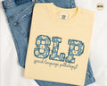 Speech Language Pathologist Shirt Daisy SLP Tshirt SLPA Graduation Gift Floral Speech Therapist Shirt Back To School Graphic Tee – Bold Style · Perfect For Daily Wear