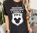 Princess Protection Agency Shirt Disney PPA Badge Tee for Dad Uncle Grandpa Family Matching Security Shirt Cute Park Day Outfit Graphic Tee – Fan Favorite · Great Gift For Fans