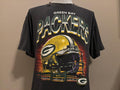 Vintage 90s Green Bay Packers Football NFL Football Helmet Tshirt XL Graphic Tee – Feel-Good Design · Top Pick For Any Outfit
