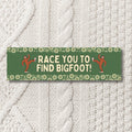 Bigfoot Sightings Bumper Sticker for Mom Who Loves Sasquatch Race You to Find Bigfoot Funny Saying Sticker Mythical Creature US Folklore Graphic Tee – Feel-Good Design · High-Quality Print