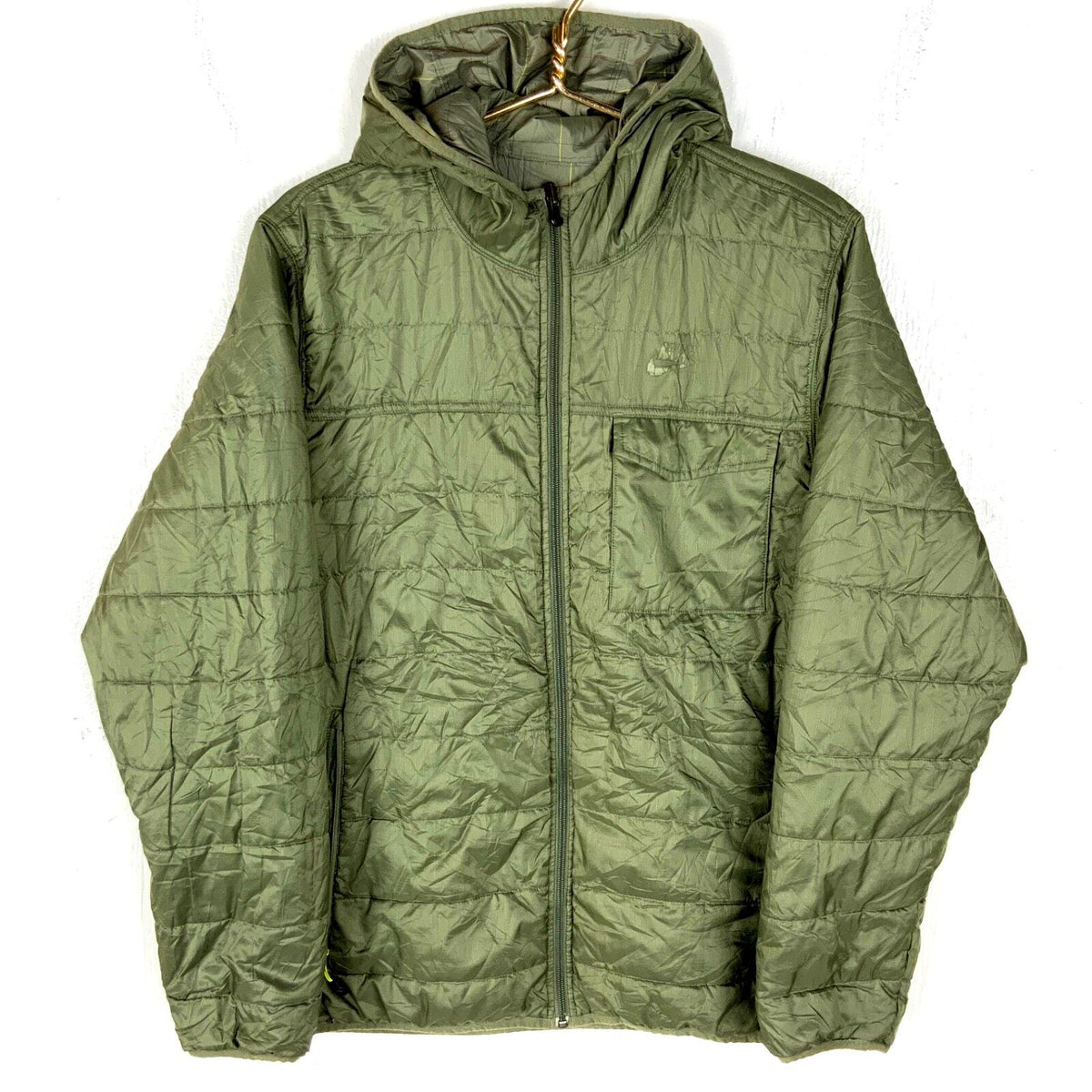Vintage Nike Puffer Jacket Medium Green Full Zip Graphic Tee – Feel-Good Design · Great Gift For Fans