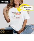 Custom Bride T shirt 1717 Martini Graphic Tee Personalized Name Tee in a Tini Bit Shirt Unisex Adult Shirt Women39s Tee Graphic Tee – Cozy Vibes · High-Quality Print