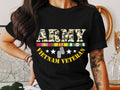 Vietnam Veteran Army T Shirt Military Supporter Tee Patriotic Gift Idea US Army Veteran Apparel Camo Army Tee Graphic Tee – Feel-Good Design · Must-Have Style