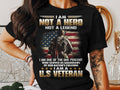 US Veteran T Shirt I am not a Hero American Flag Tee Military Veteran Gift Guardian of Freedom Tee Patriotic Apparel One Percent Tee Graphic Tee – Bold Style · Must-Have Style
