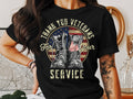 Thank You Veterans T Shirt Patriotic Boots Tee American Flag Graphic Shirt Military Appreciation Gift Veteran39s Day Apparel USA Pride Graphic Tee – Soft Feel · Top Pick For Any Outfit