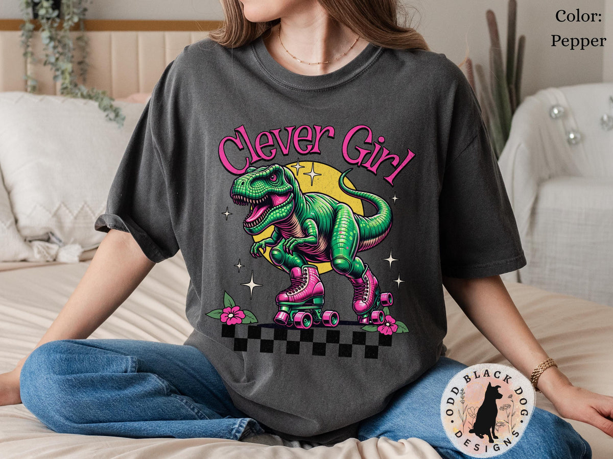 Retro 90s Roller Skate Shirt Dinosaur Roller Derby Gift Roller Skate Tee Y2K Aesthetic Shirt T Rex Vintage Roller Derby Roller Rink Tshirt Graphic Tee – Bold Style · Perfect For Daily Wear