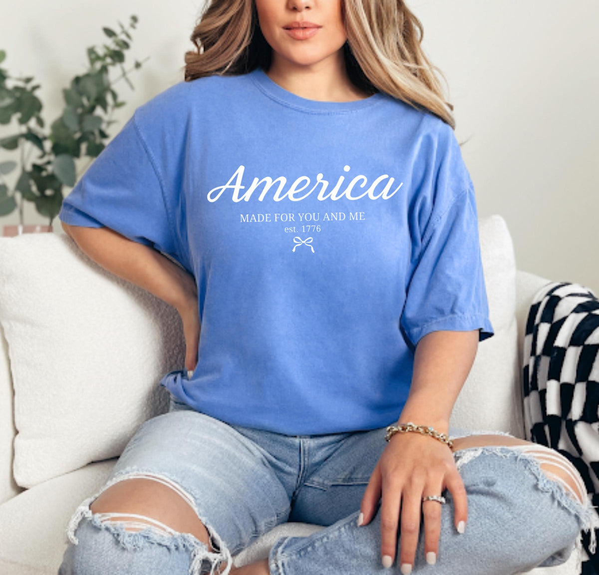 America Made for You and Me T Shirt Graphic Tee – Soft Feel · Great Gift For Fans