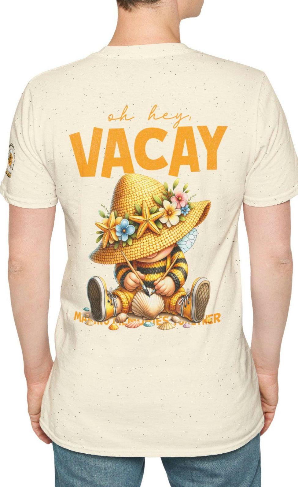 Vacation Vibe Unisex T Shirt Cute Sloth Design Relaxing Summer Tee Perfect Gift for Travelers Fun Casual Wear Graphic Tee – Premium Graphic · High-Quality Print