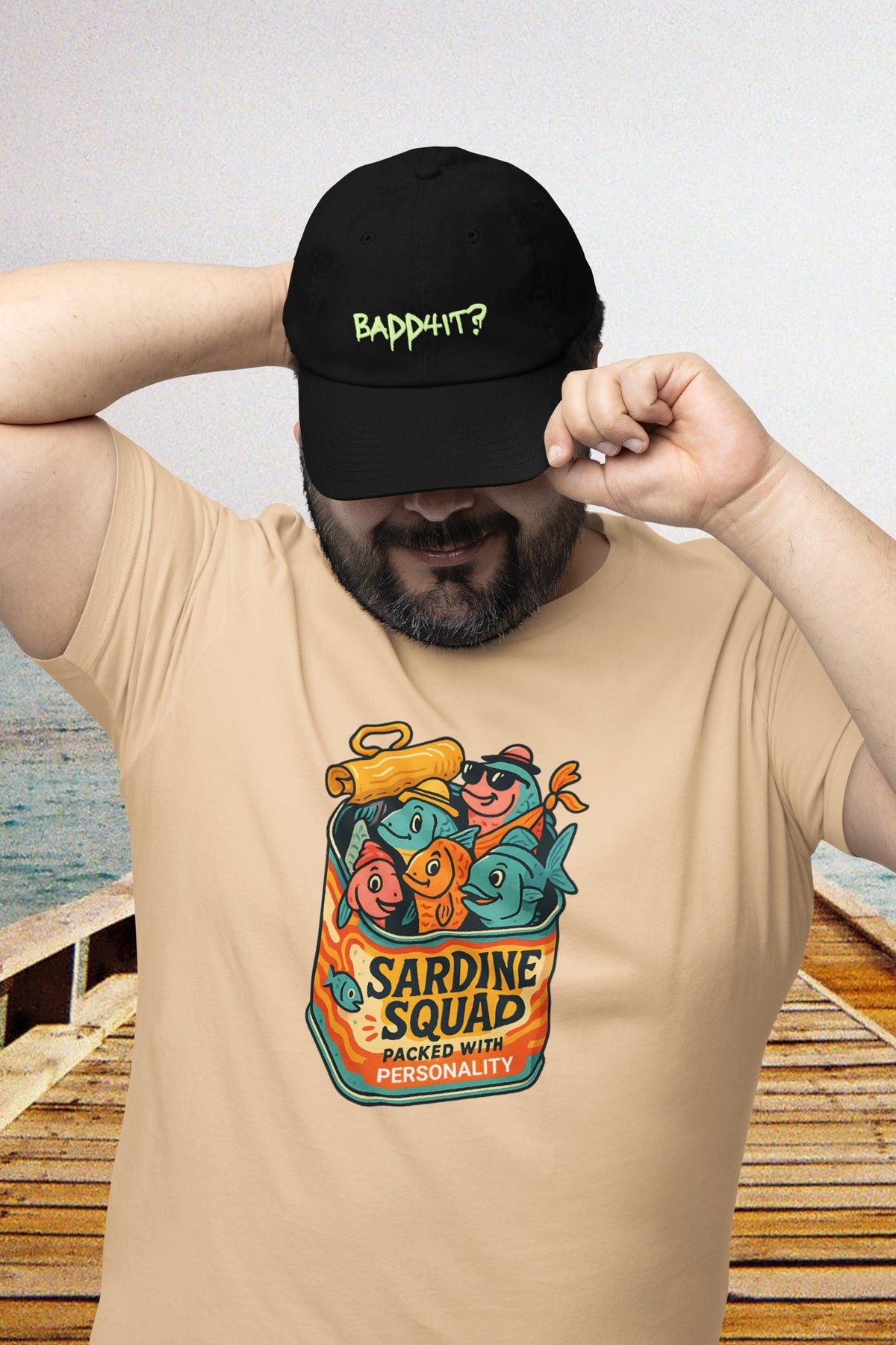 Tinned Fish Shirt Retro Sardine Squad Tee Funny Foodie Gift Conversation Starter Fish Lover Pop Culture Fashion Free Shipping USA Graphic Tee – Aesthetic Look · Perfect For Daily Wear