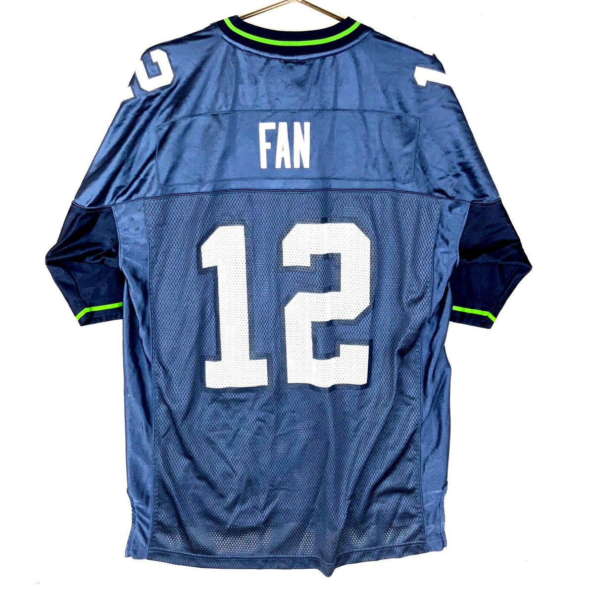 Seattle Seahawks Football Jersey Large Reebok Blue Nfl Jersey – Everyday Comfort · Must-Have Style