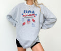 Pug 4th of July Sweatshirt Pug Fourth of July Funny Pug Owner Lover Shirt Pug Mama Shirt Pug Mom Shirt Pug Shirt Pug Owner Pullover Sweatshirt – Soft Feel · Top Pick For Any Outfit
