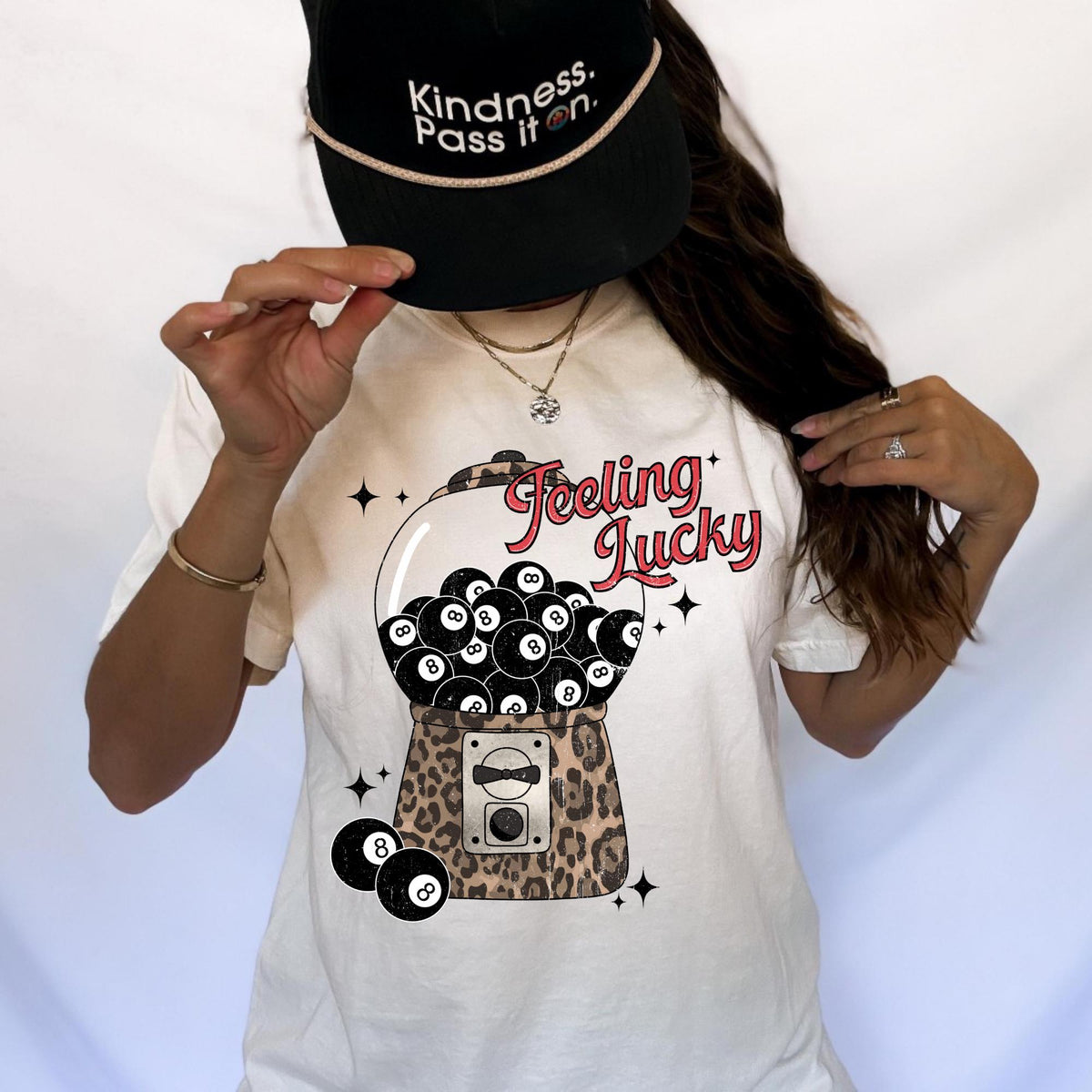 Comfort Colors Feeling Lucky Shirt 8 Ball Tee Trendy Aesthetic Shirt Lucky Shirt Feeling Lucky Cherry 8 ball Graphic Tee Trendy Shirt Graphic Tee – Feel-Good Design · Top Pick For Any Outfit