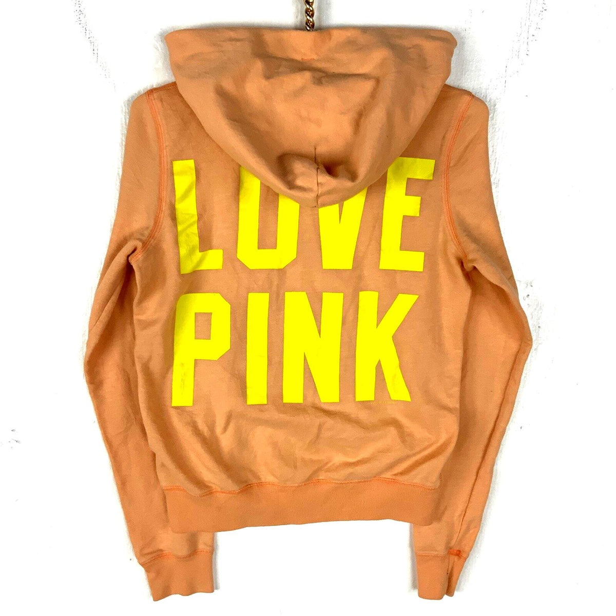 Victoria39s Secret Pink Women39s Sweatshirt Hoodie Medium Orange Full Zip 2009 Hoodie – Premium Graphic · Great Gift For Fans