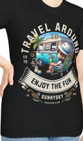 Vacation club Adventur tshirt Fun Unisex Softstyle T Shirt for Road Trips Gift for Travelers Summer Vacations Wanderlust Apparel Graphic Tee – Cozy Vibes · Must-Have Style