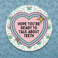 Silly Dentist Sticker for Dental Hygienist Funny Saying Dental Assistant Shirt Graduation Gift Cute Dental Education Present with Heart Graphic Tee – Feel-Good Design · Top Pick For Any Outfit
