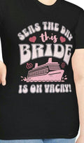 Cruise Bride T Shirt Bridal Shower Gift Bachelorette Party Tee Vacation Outfit Wedding Celebration Shirt Seas the Day Apparel Graphic Tee – Everyday Comfort · Perfect For Daily Wear