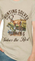 Fisherman Hunter T Shirt Outdoor Fishing Hunting Tee Nature Lover Gift Adventure Apparel Fishing Hunting Shirt Graphic Tee – Everyday Comfort · Perfect For Daily Wear