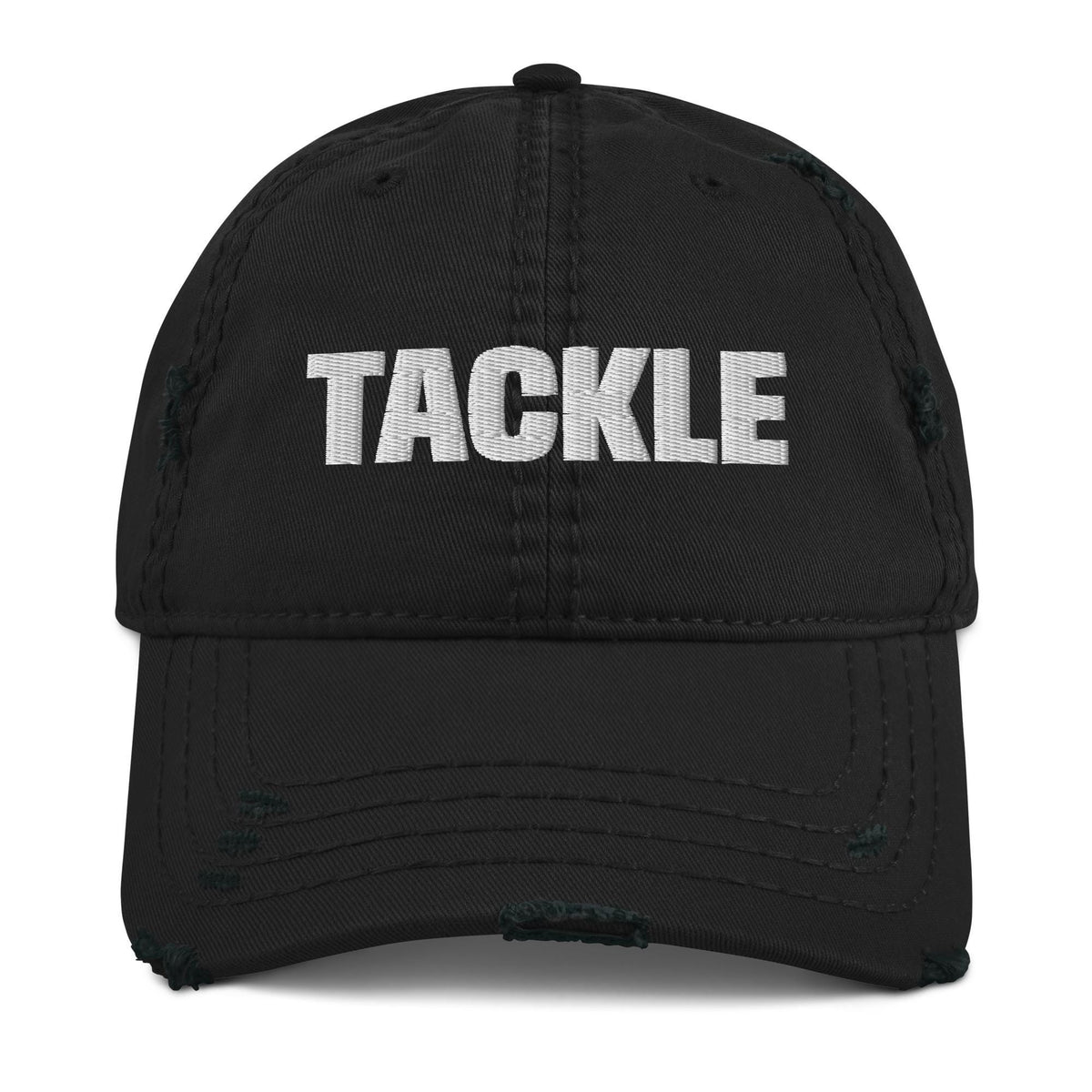Tackle Hat Football Hat Gift for him gift for dad NFL Hat Distressed Dad Hat Graphic Tee – Everyday Comfort · Must-Have Style