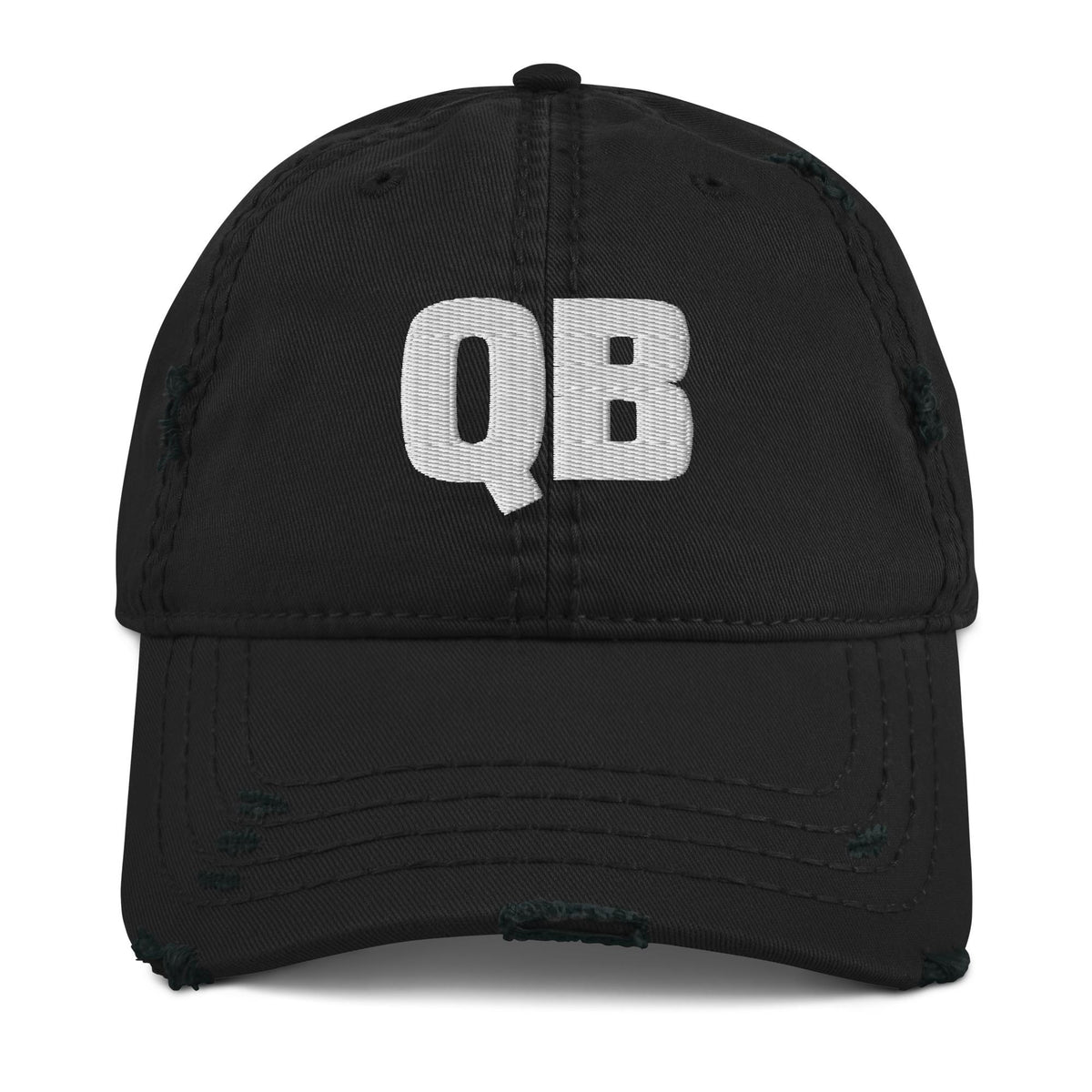 Quarterback hat Football hat gift for him gift for guy Distressed Dad Hat Graphic Tee – Fan Favorite · High-Quality Print