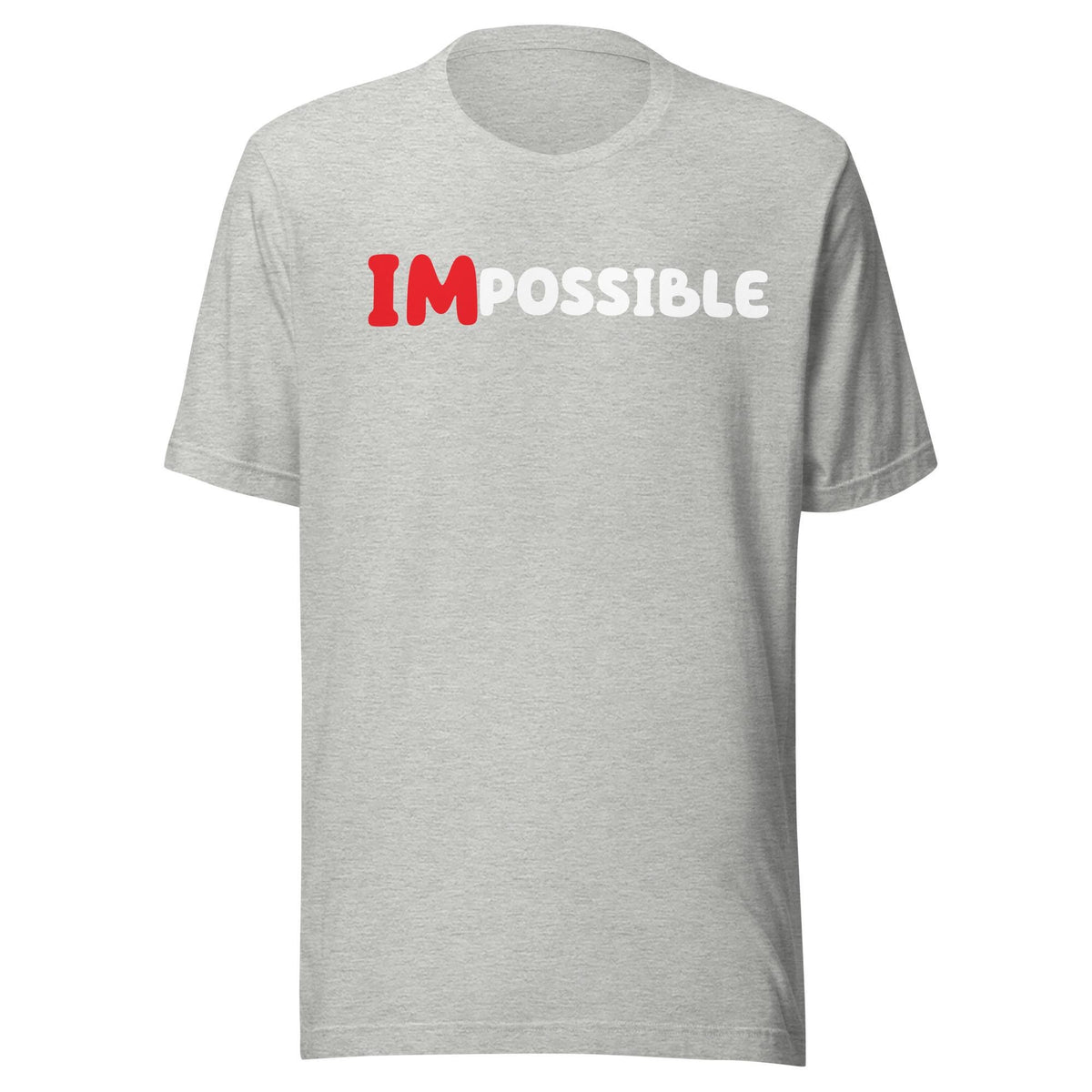 I39mPossible TShirt Positive t Shirt Attitude T Shirt Play on Words TShirt Graphic Tee – Feel-Good Design · Trending Graphic Apparel