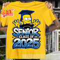 Senior 2025 Shirt The simson Graduate Senior Retro Shirt 2025 Seniors Shirt Senior 2025 Shirt Class of 2025 Senior Graduation Gift Graphic Tee – Feel-Good Design · Trending Graphic Apparel