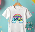 Sleepover Squad T Shirt Colorful Girls Birthday Top Matching Tshirts Birthday Gift Idea Kids Birthday Tee Teenager Birthday Gift 1291 Graphic Tee – Soft Feel · Top Pick For Any Outfit