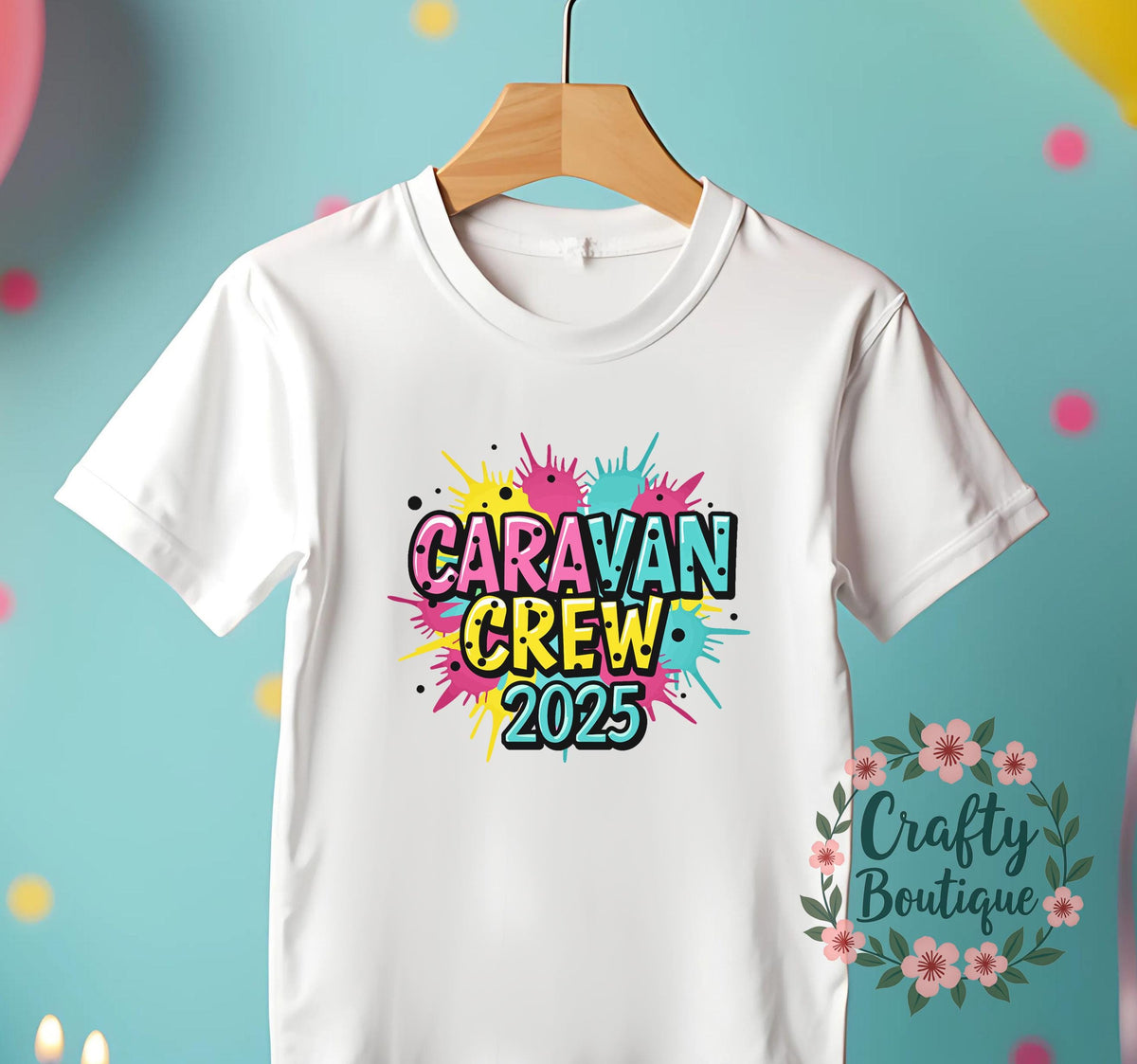 Caravan Crew 2025 T Shirt Matching Vacation Tshirts Holiday Top Family Trip Matching Tshirts Kids Holiday Outfit Summer Tee 1309 Graphic Tee – Soft Feel · Trending Graphic Apparel