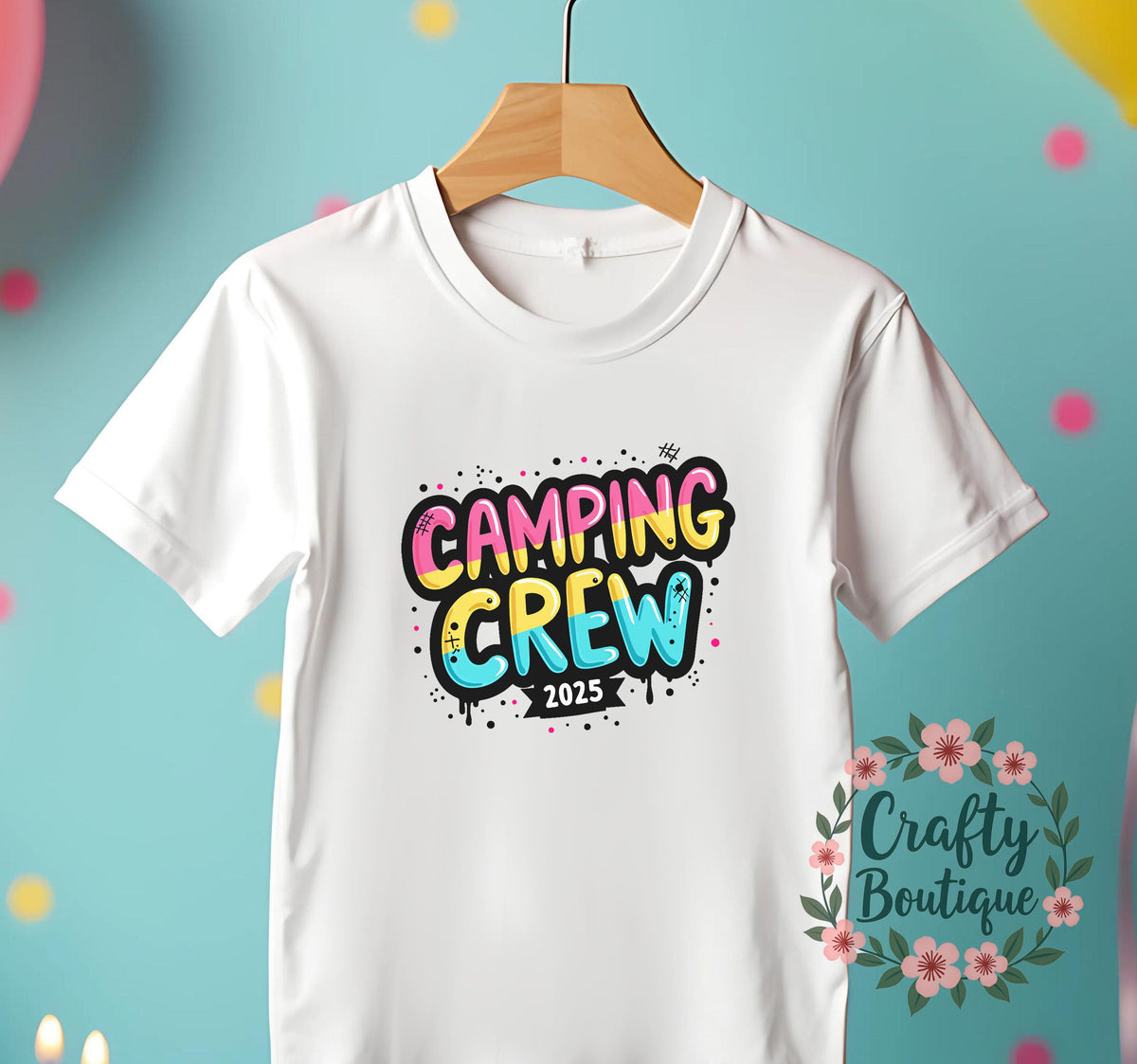 Camping Crew 2025 T Shirt Matching Camper Tshirts Holiday Top Family Trip Matching Tshirts Kids Holiday Outfit Summer Tee 1314 Graphic Tee – Everyday Comfort · Must-Have Style