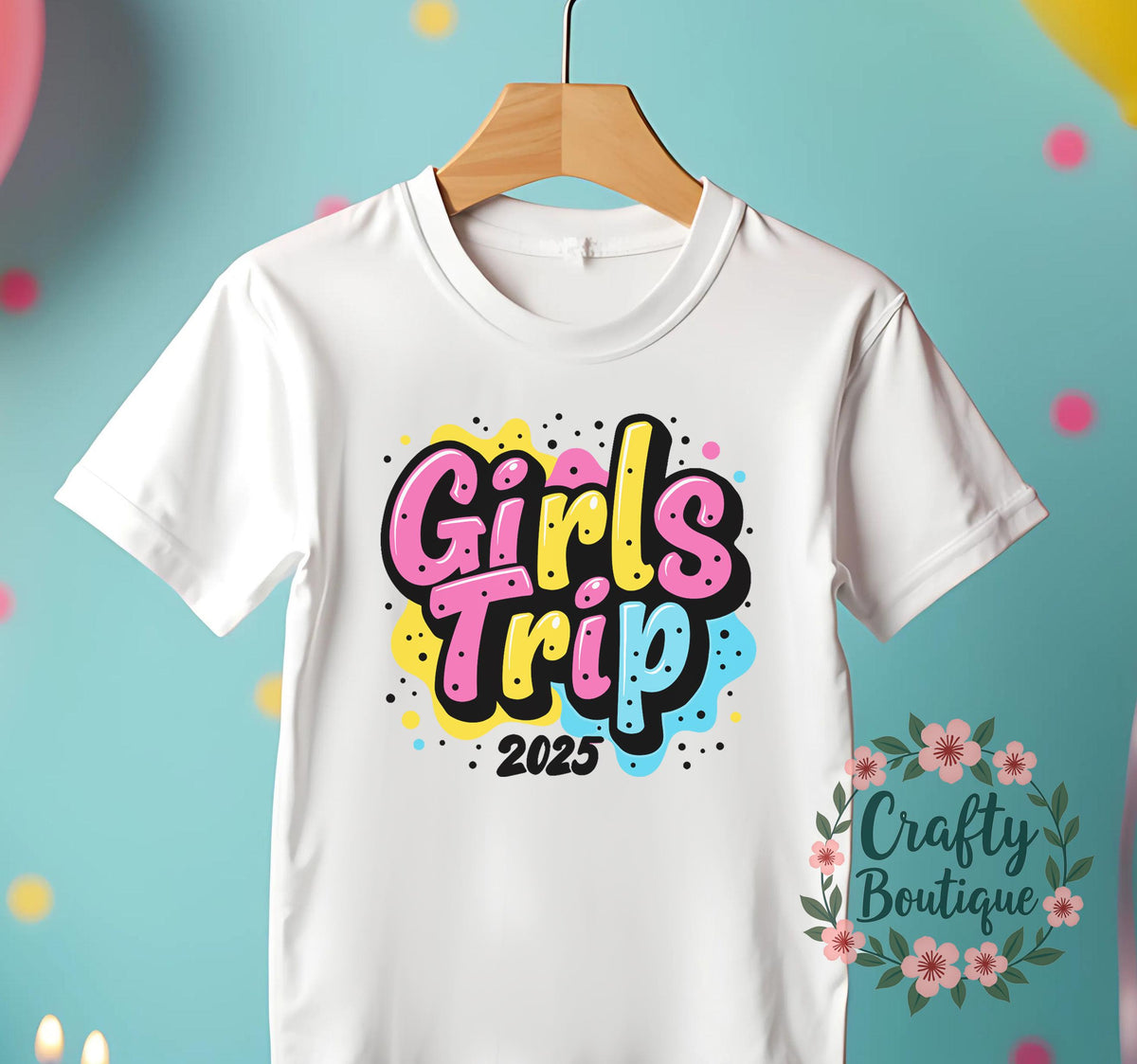 Girls Trip 2025 T Shirt Matching Girls Tshirts Holiday Top Family Trip Matching Tshirts Kids Holiday Outfit Summer Tee 1315 Graphic Tee – Feel-Good Design · Must-Have Style