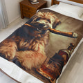 Cozy Dog Themed Velveteen Plush Blanket Perfect Pet Lover Gift Warm Throw for Home Decor Unique Puppy Blanket Dog Lover Christmas Gift Graphic Tee – Soft Feel · Trending Graphic Apparel