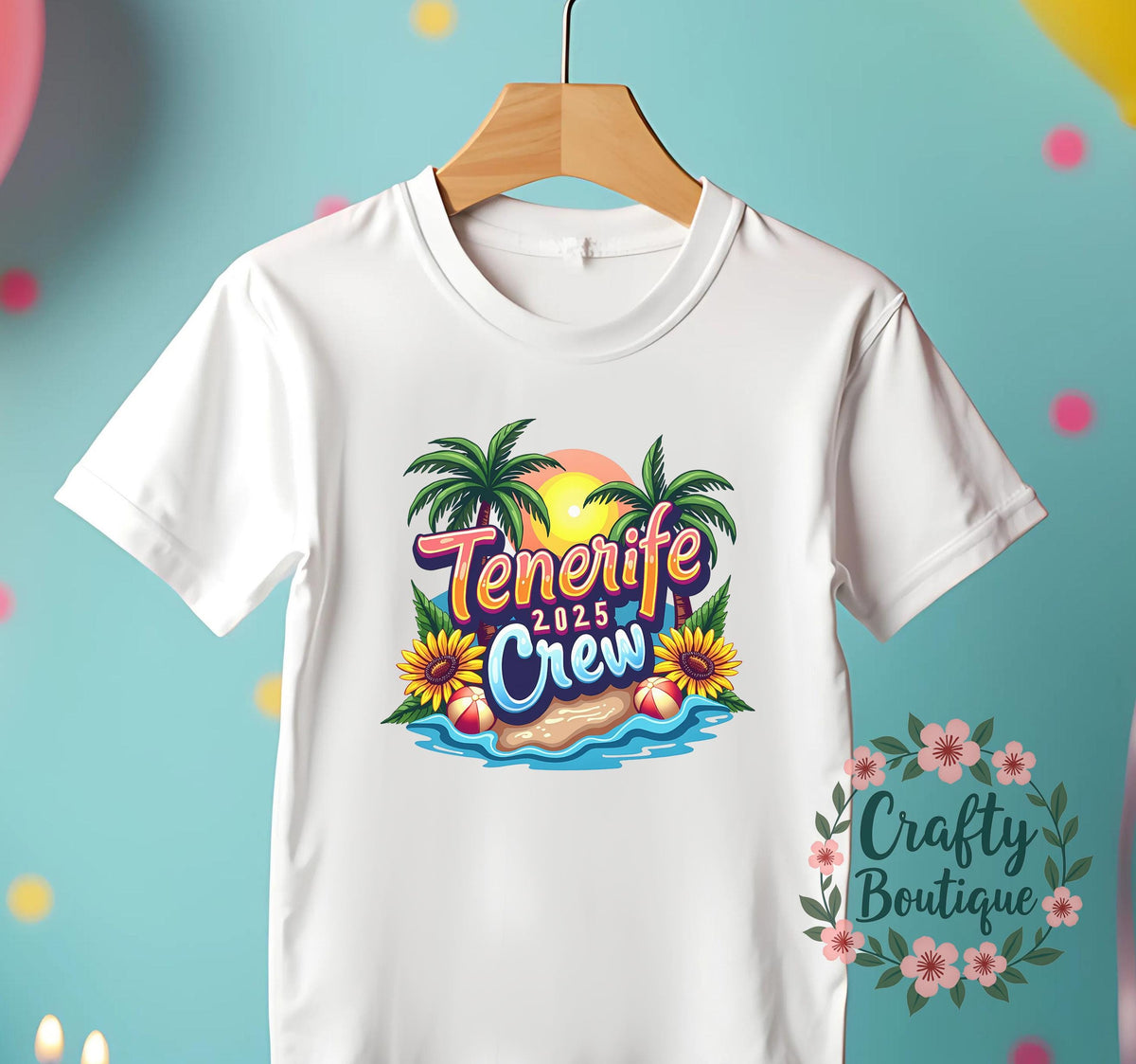 Tenerife Crew 2025 T Shirt Matching Vacation Tshirts Holiday Top Family Trip Matching Tshirts Kids Holiday Outfit Summer Tee 1369 Graphic Tee – Premium Graphic · Top Pick For Any Outfit