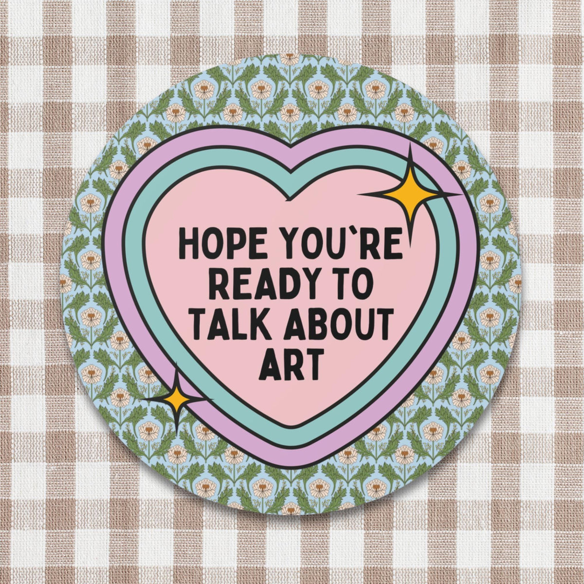 Cute Art History Sticker for Humanities Teacher or Professor High School Art Teacher Appreciation Gift Present for Painter Ceramic Artist Graphic Tee – Feel-Good Design · Trending Graphic Apparel