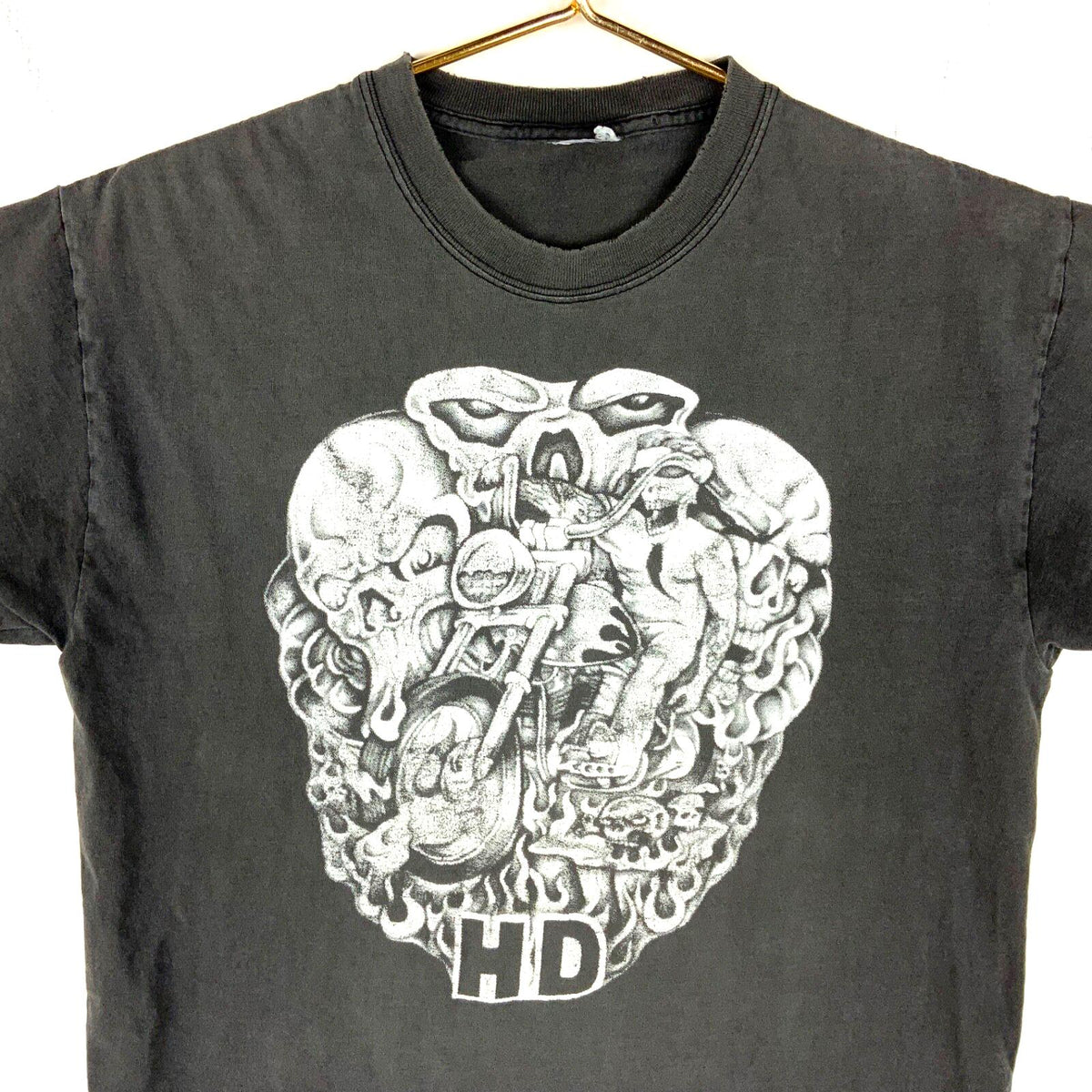Vintage Harley Davidson TShirt Medium Black Double Sided Boomers Minnesota Usa Graphic Tee – Soft Feel · Top Pick For Any Outfit