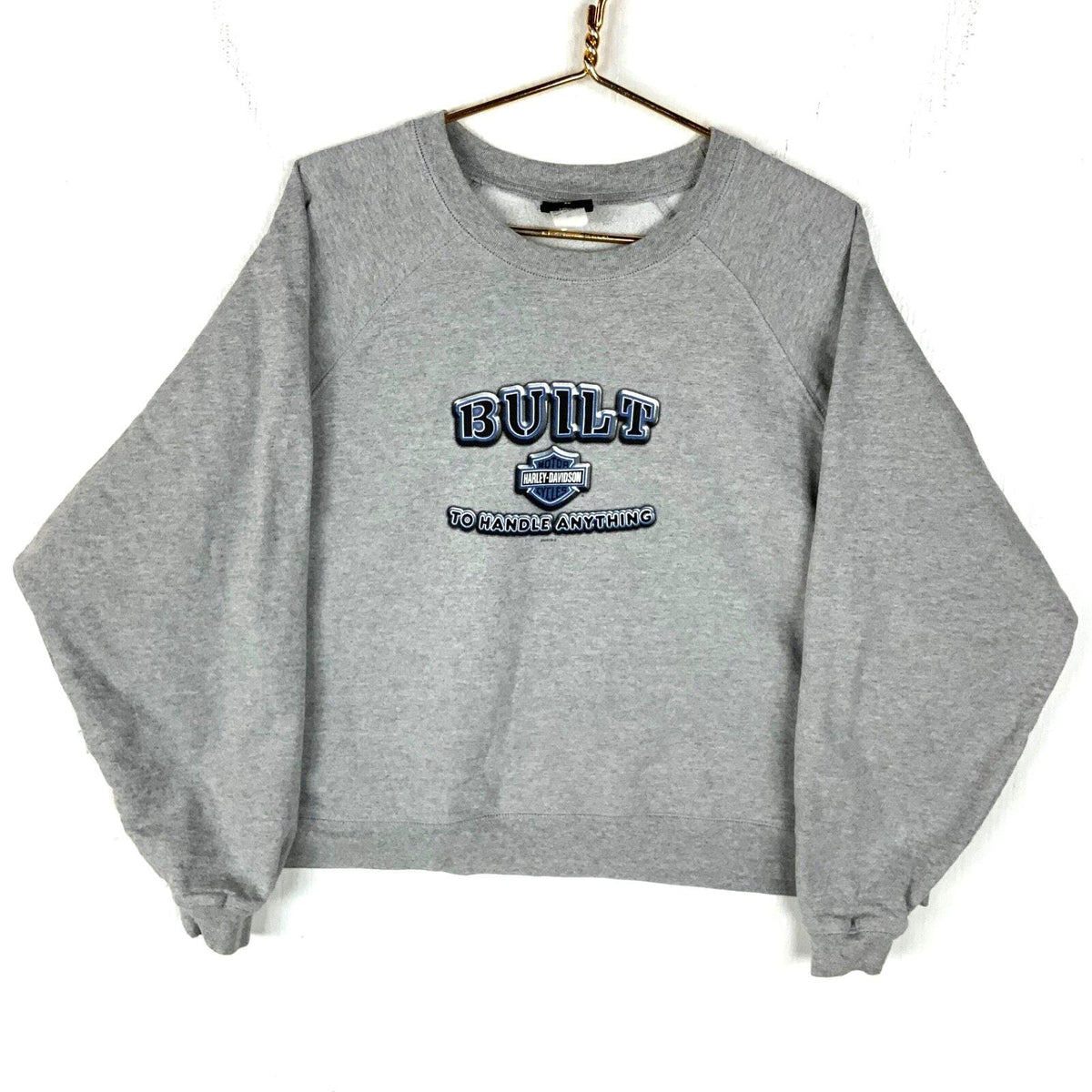 Vintage Y2K Harley Davidson Women39s Sweatshirt Crewneck XL Gray North Carolina Sweatshirt – Warm & Stylish · Trending Graphic Apparel