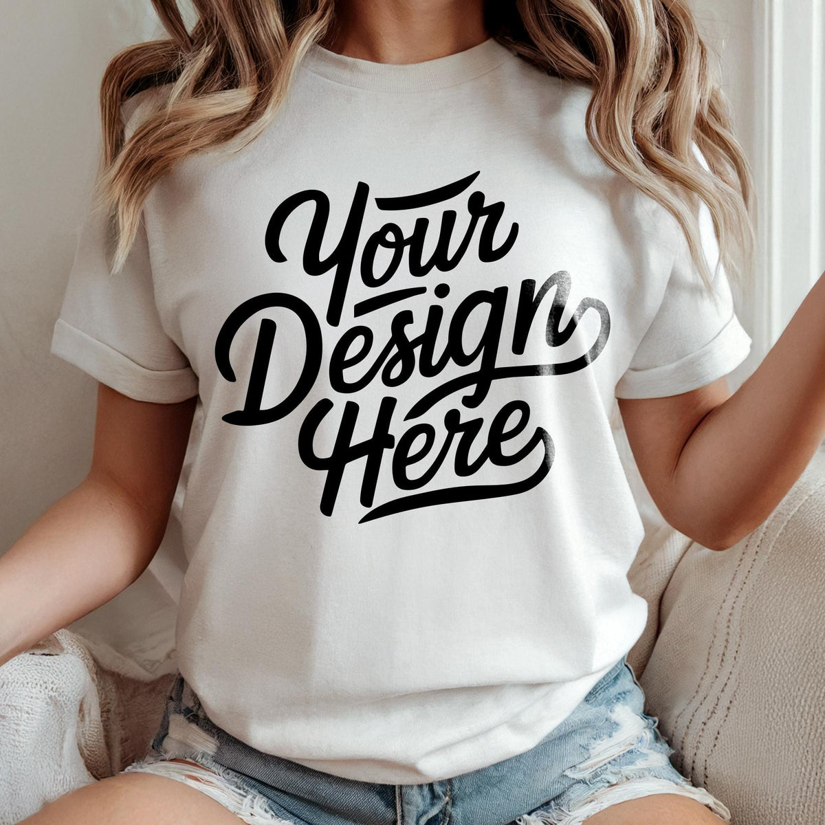 White Bella Canvas 3001 Mockup Tshirt Mockup 3001 Bella Canvas Shirt Model Mockup T Shirt Mockup Bella Canvas Closeup T Shirt Mockup Graphic Tee – Cozy Vibes · Great Gift For Fans