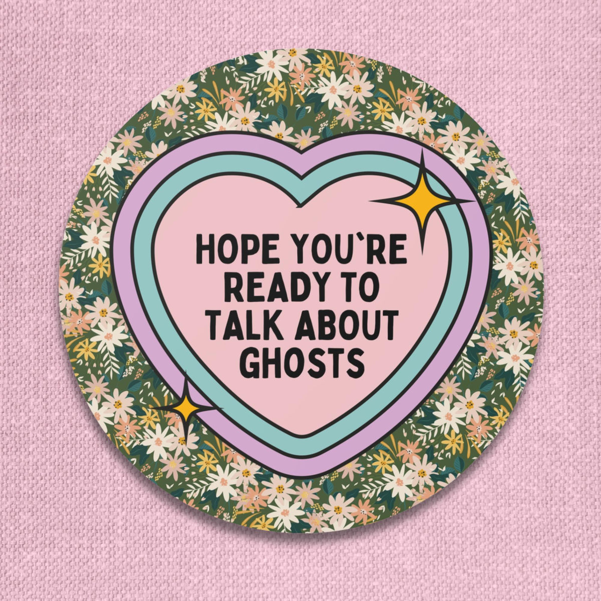 Ghost History Sticker for Historian Who Loves Spooky History Stories About American Hauntings or Ghosts European History Social Studies Graphic Tee – Easygoing Wear · High-Quality Print