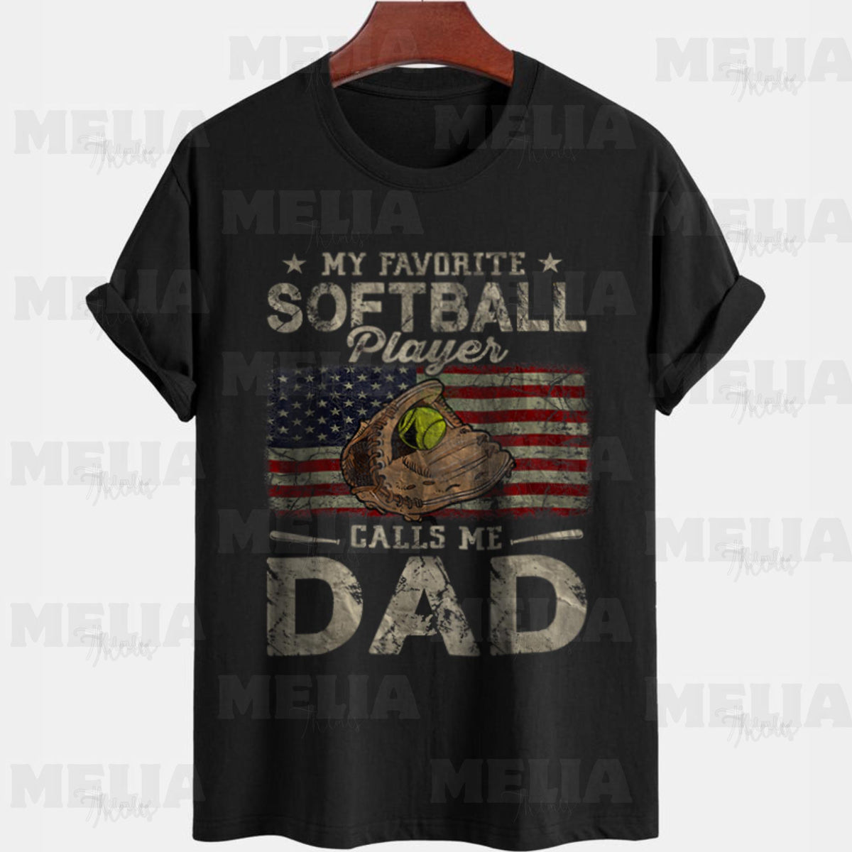 My Favorite Softball Player Calls Me Dad PNG Design Funny Dad Softball T Shirt Sublimation Baseball Family Gift Daddy Sports PNG File Graphic Tee – Everyday Comfort · Must-Have Style