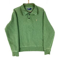 Vintage Polo Ralph Lauren Sweatshirt Size Large Green Collared Sweatshirt – Bold Style · High-Quality Print