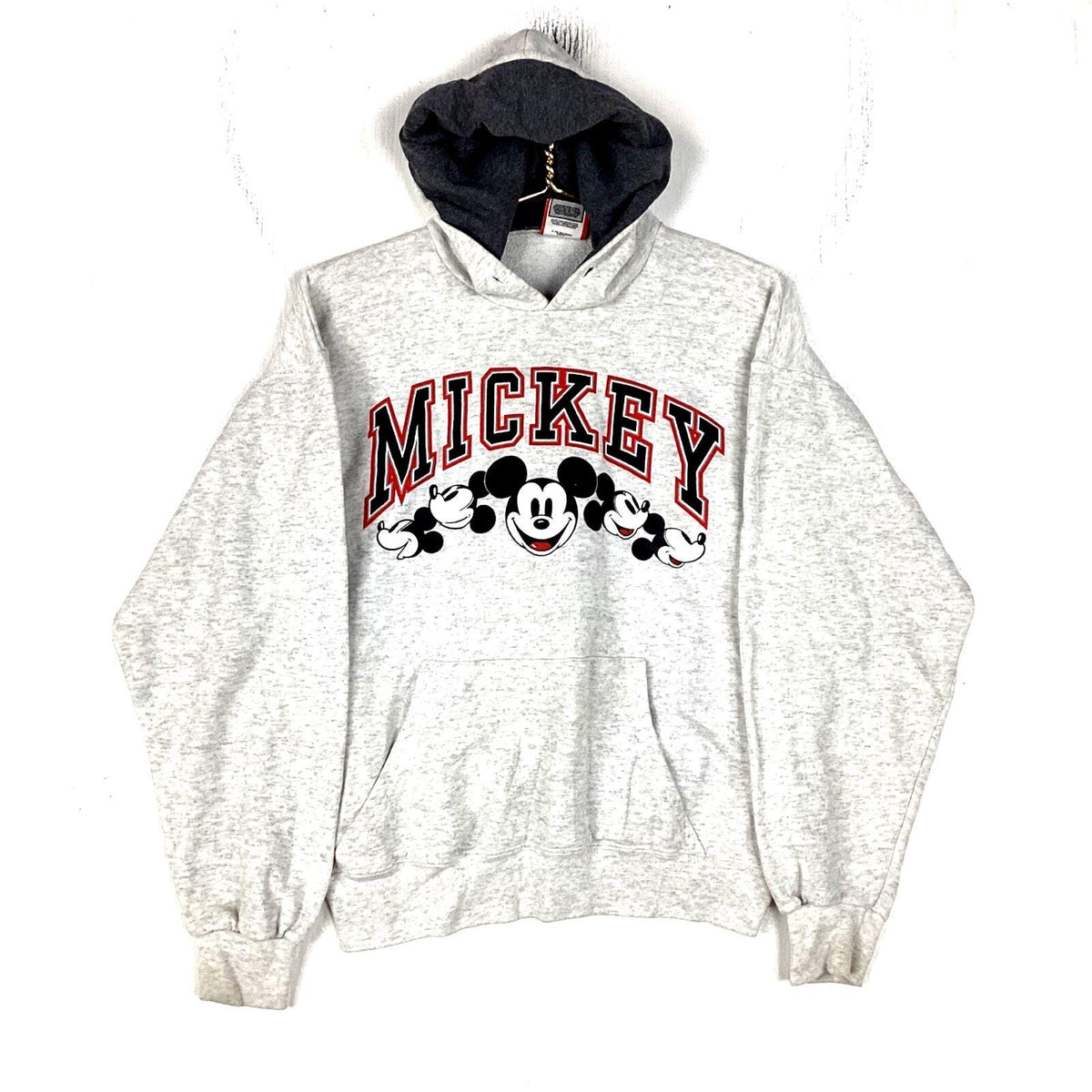 Vintage Mickey Mouse Sweatshirt Hoodie Size Medium Grey Disney Made In Usa Hoodie – Easygoing Wear · Top Pick For Any Outfit