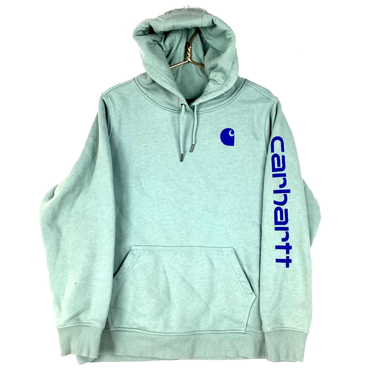Carhartt Sweatshirt Hoodie Size 2XL Green Workwear Relaxed Fit Spellout Hoodie – Fan Favorite · Trending Graphic Apparel