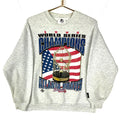 Vintage Atlanta Braves Starter Sweatshirt Medium Gray Made Usa 1995 Mlb Champs Sweatshirt – Warm & Stylish · High-Quality Print