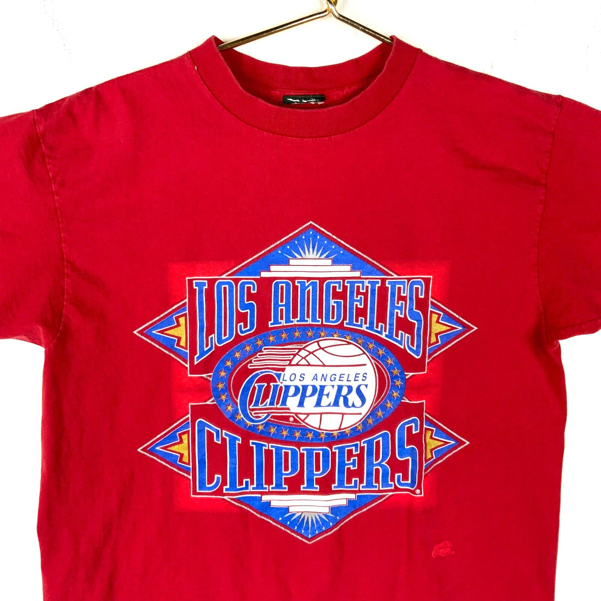 Vintage Los Angeles Clippers Tshirt XL Red Single Stitch Nba Basketball 90s Graphic Tee – Cozy Vibes · Great Gift For Fans