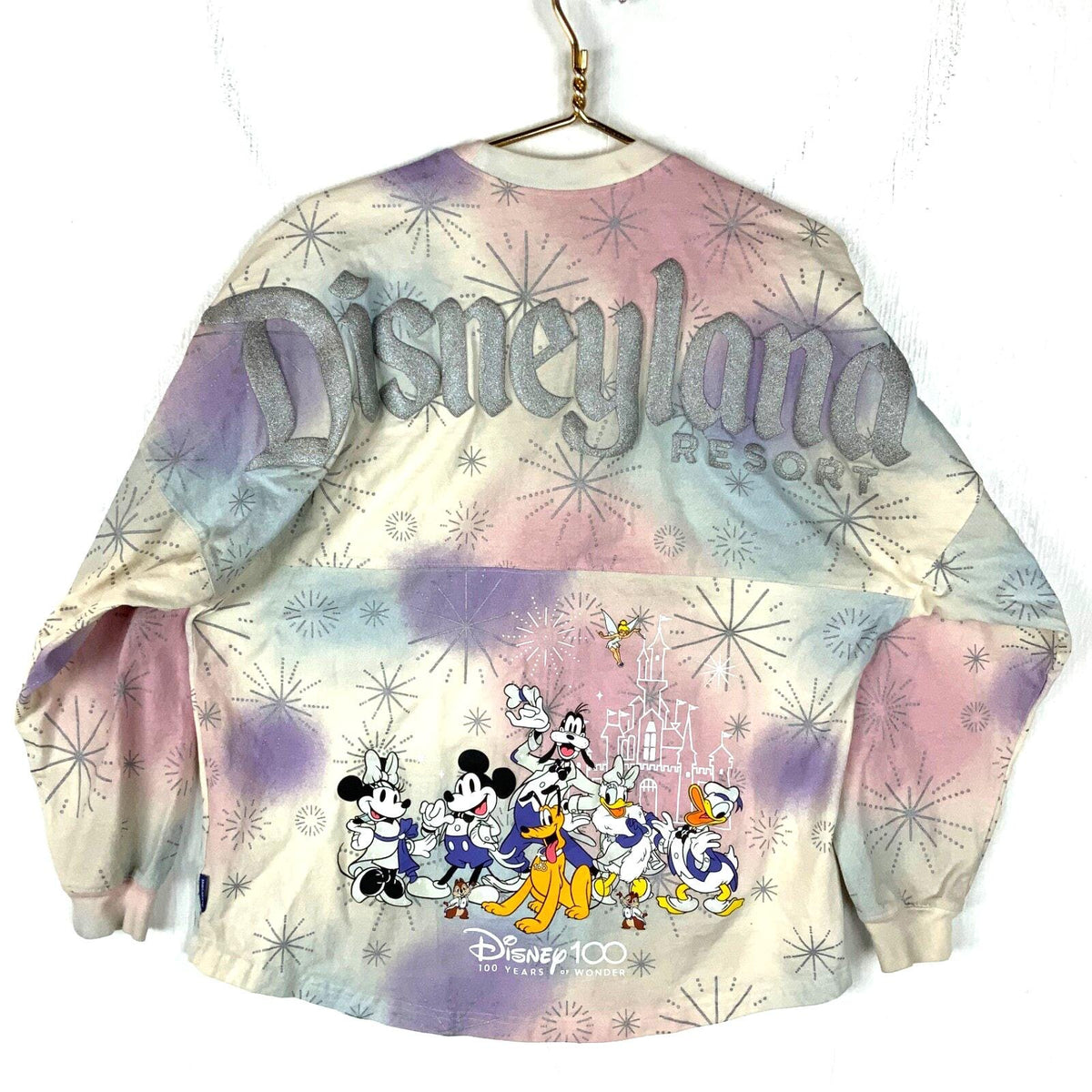 Disneyland Resort 100 Years Of Wonder TShirt Medium Long Sleeve All Over Print Graphic Tee – Easygoing Wear · Perfect For Daily Wear