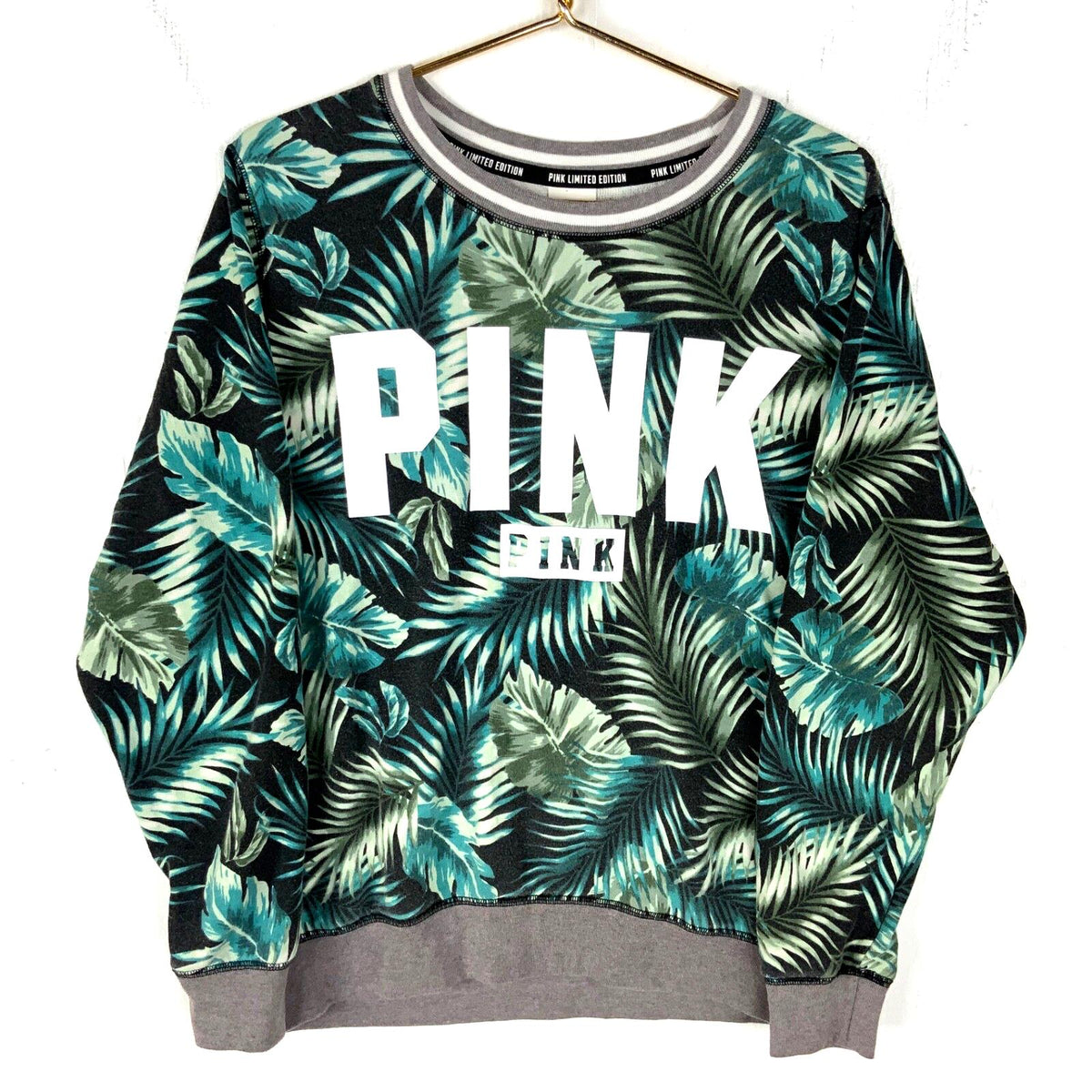 Victoria39s Secret Pink Women39s Sweatshirt Crewneck Medium Green 2013 Sweatshirt – Feel-Good Design · Trending Graphic Apparel