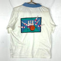 Vintage Bowling Polo Collar Shirt Large White Arrow Graphic Tee – Fan Favorite · Perfect For Daily Wear