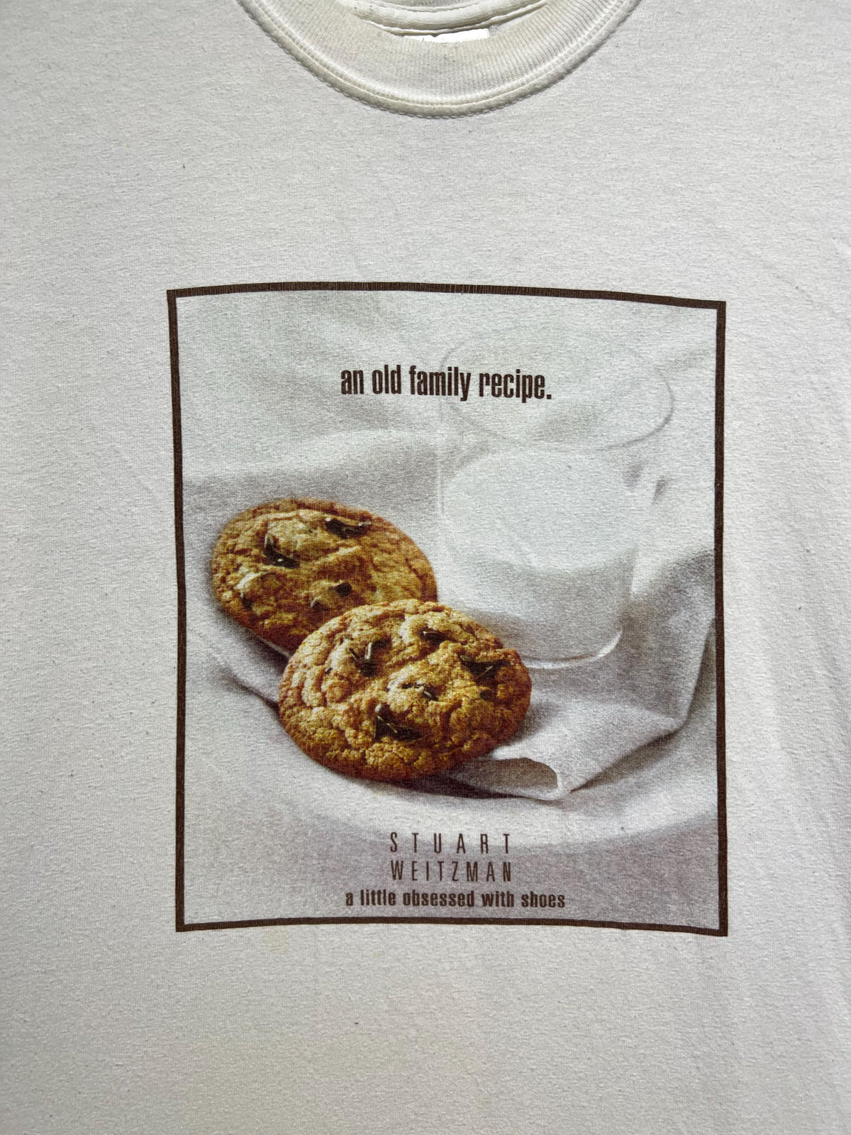 Vintage 90s Stuart Weitzman Cookie Photo T Shirt Size M Vintage Food Art Vintage Designer Promo Vintage Advertising Tee Vintage Novelty Tee Graphic Tee – Feel-Good Design · High-Quality Print