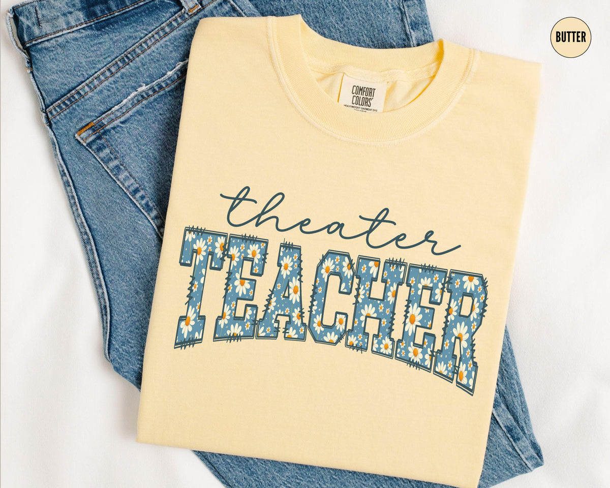 Floral Theatre Teacher Shirt Daisy Specials Squad TShirt Drama Teacher Shirt Acting Teacher School Play Gift Musical Teacher Graphic Tee – Feel-Good Design · Must-Have Style