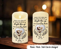 Custom Your Pets Photo Memorial Led Candle Pet Remembrance Gift Pet Sympathy Memorial Candle Loss Of Dog Dog Remembrance Memorial Pet Graphic Tee – Bold Style · Must-Have Style